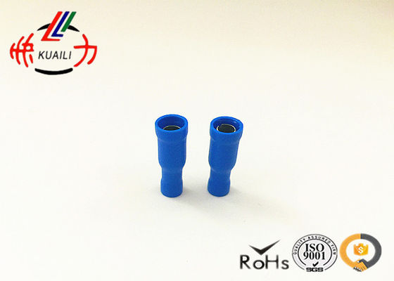 Female Insulated Wire Terminals Blue Bullet Crimp Connectors FRD2-156